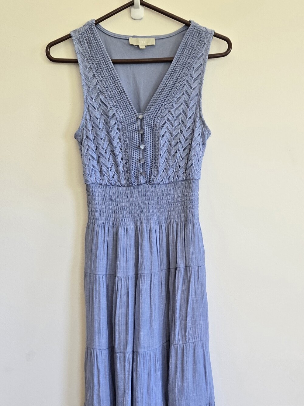 J Bee Maize Cottagecore Maxi Dress Size Small